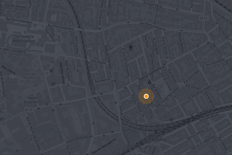 Carte d'accès au siège, 14 rue de Strasbourg, 92600 Asnières-sur-Seine